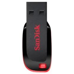 Chiavetta USB Type-A 16GB CRUZER Blade Black e Red SDCZ50 016G B35