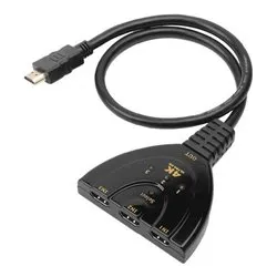 Switch HDMI Idata Hdmi 3F30 4K Uhd Black 3 porte IDATA HDMI 3F30
