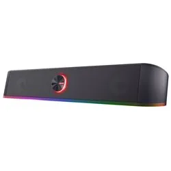 Set altoparlanti pc GXT 619 Thorne Rgb Illuminated Soundbar Black 6W 24007