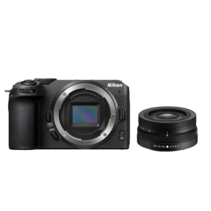 Nikon Z 30 + 16-50 VR MILC 20,9 MP CMOS 5568 x 3712 Pixel Nero
