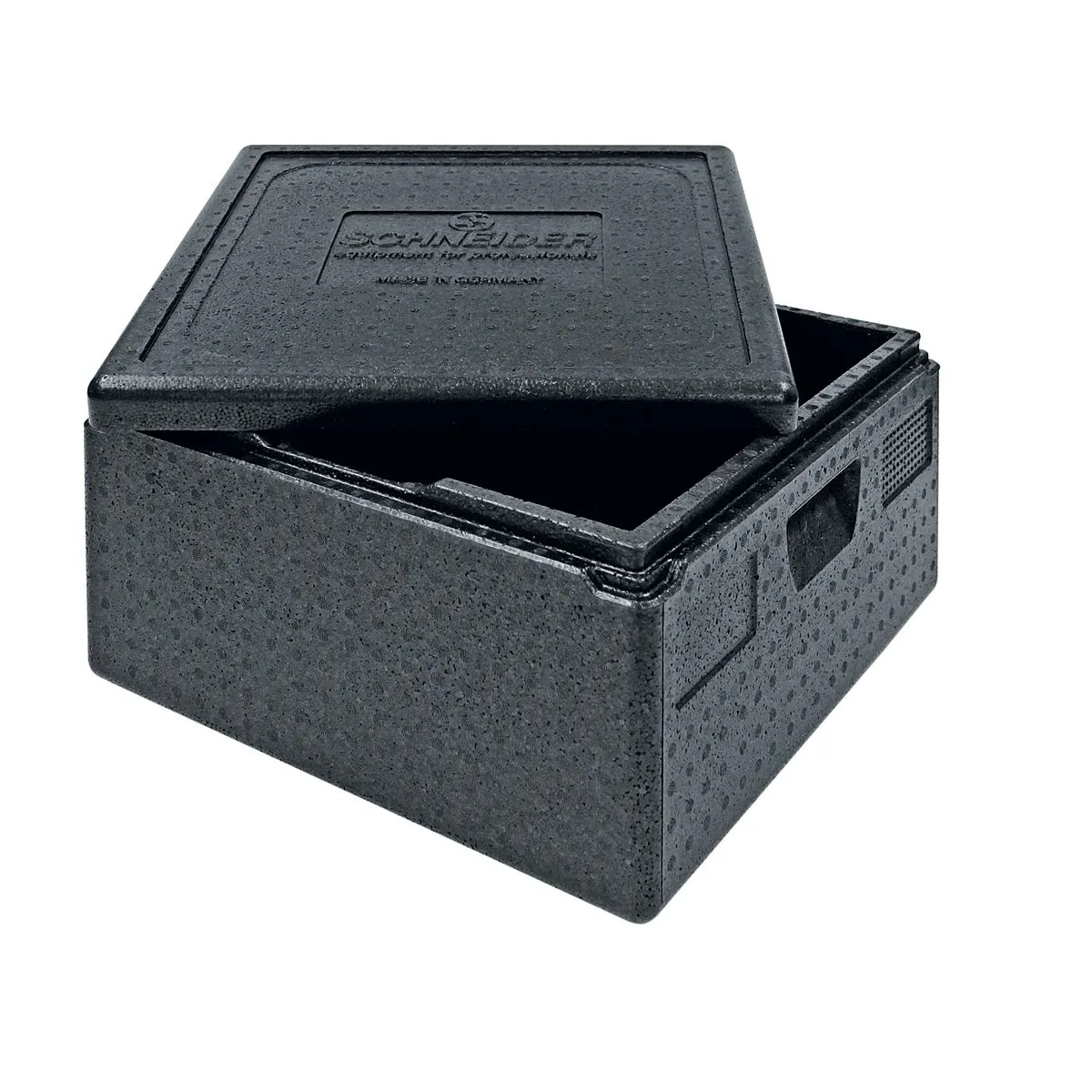 Schneider Contenitore da trasporto EPP TOP Pizza L; 35000 ml, 48x48x26.5 cm (LxLxH); nero