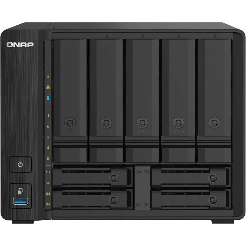 QNAP TS-932PX NAS Torre Ethernet Nero Alpine AL-324