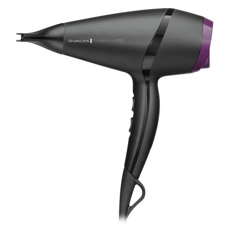 Phon Professionale Remington Supercare Pro AC7100 2100W 3 Temperature 2 Velocità Colpo Aria Fredda Nero