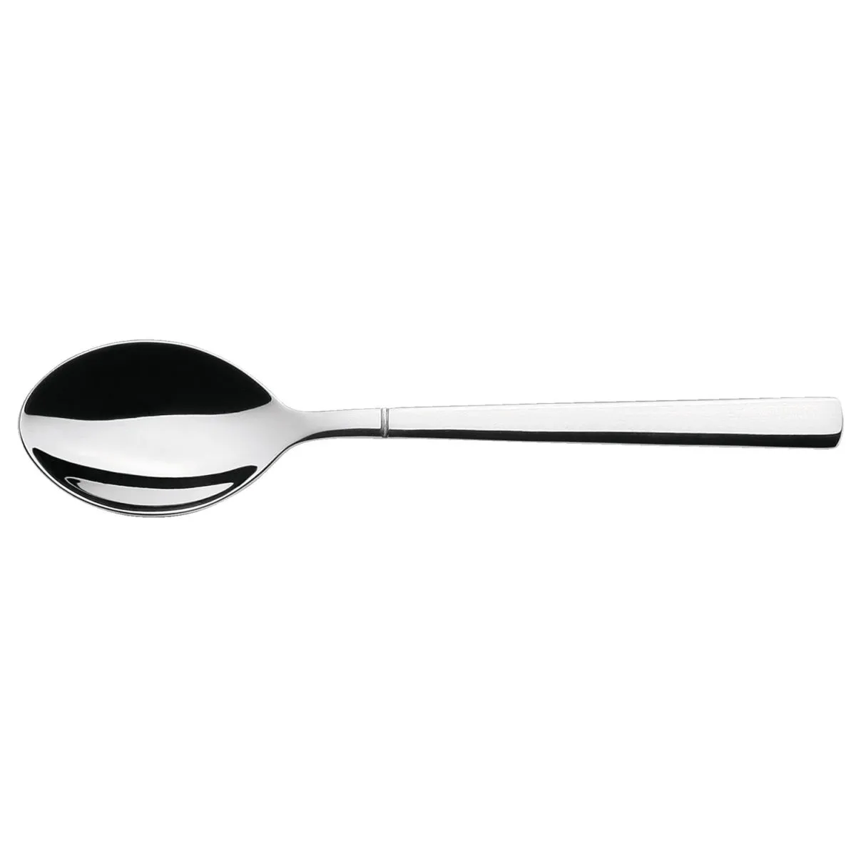 12x VEGA Cucchiaino caffè espresso Luano; 11.5 cm (L); argento, manico argento; 12 pz. / Pacco
