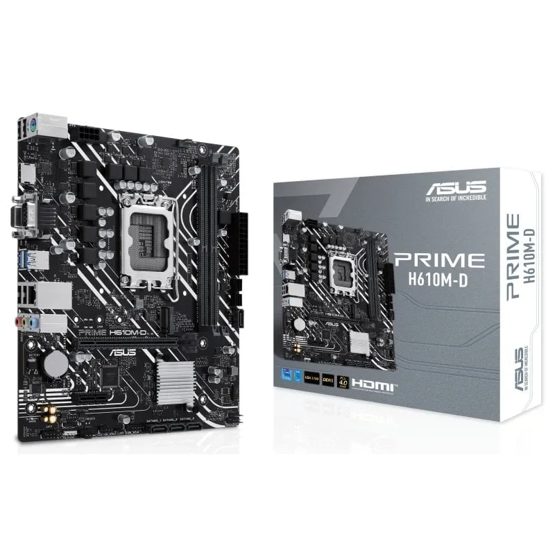 ASUS PRIME H610M-D Intel H610 LGA 1700 microATX