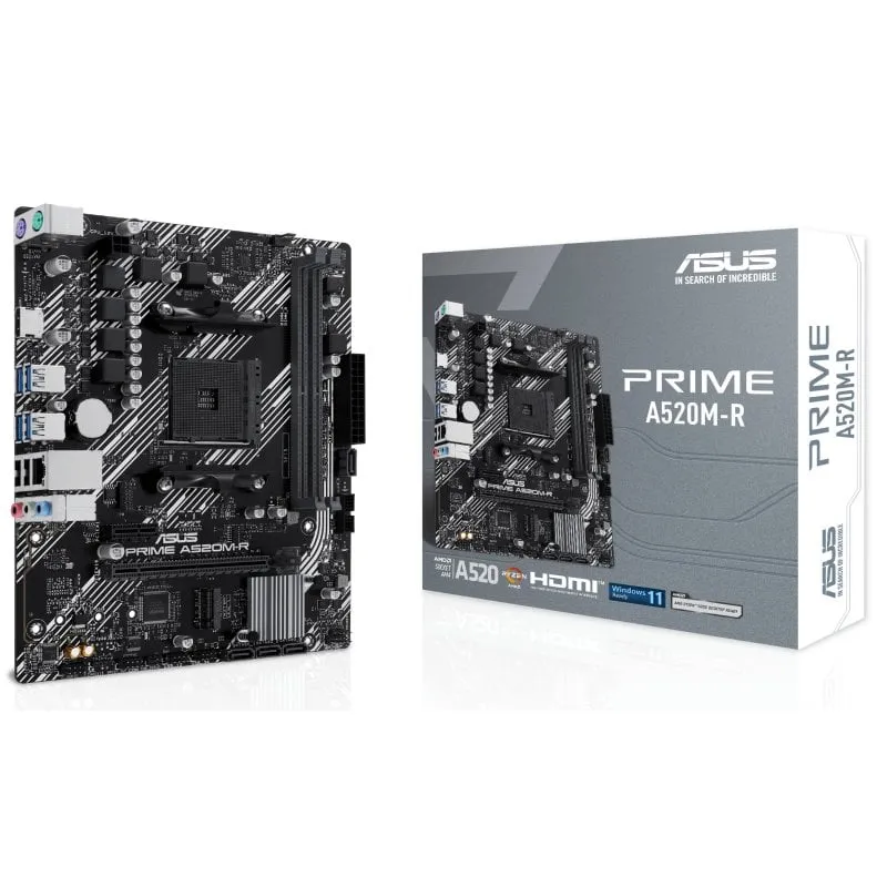 Presa micro ATX ASUS PRIME A520M-R AMD A520 AM4