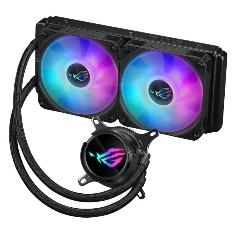 Refrigerazione Liquida ASUS ROG Strix LC III 240mm 2 Ventole ARGB LCD