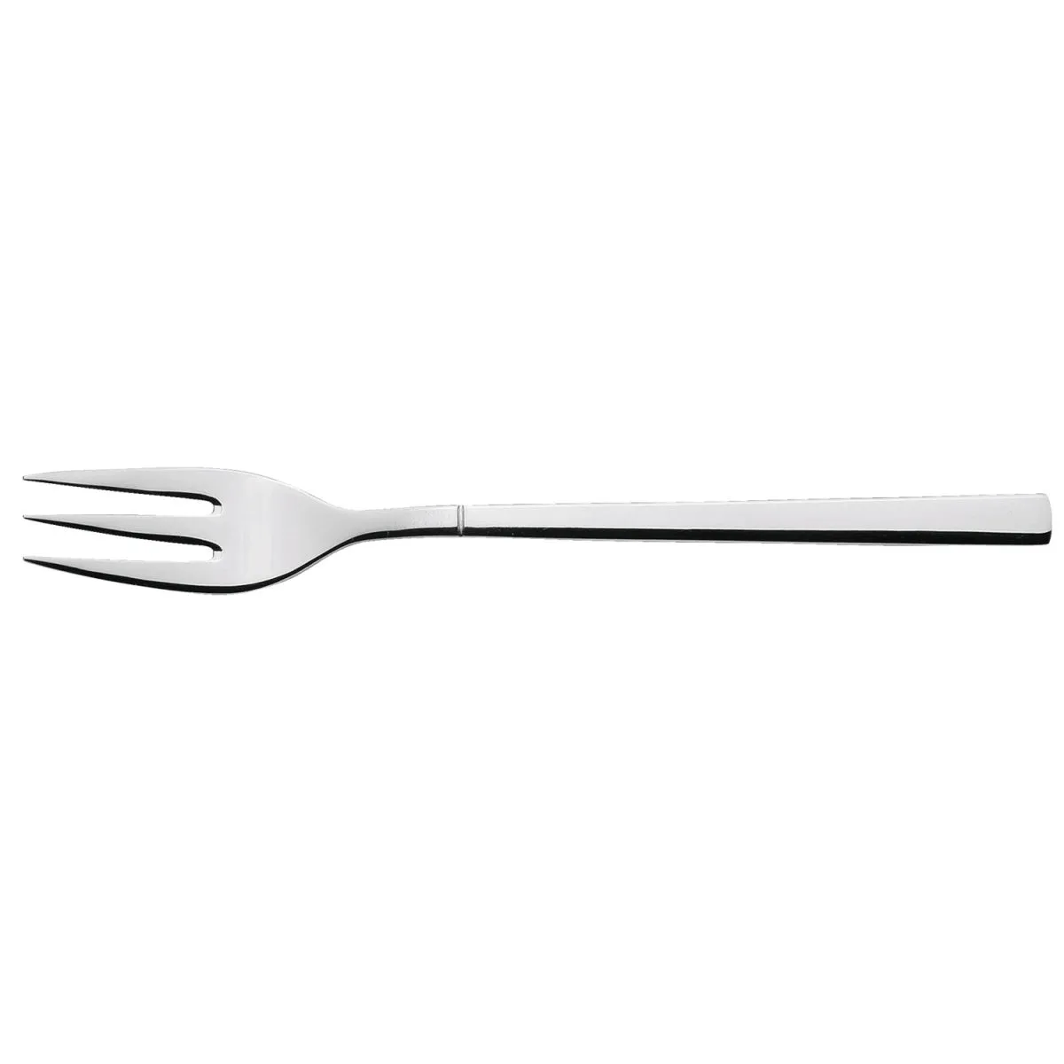 12x VEGA Forchetta da dolce Luano; 15.5 cm (L); argento, manico argento; 12 pz. / Pacco