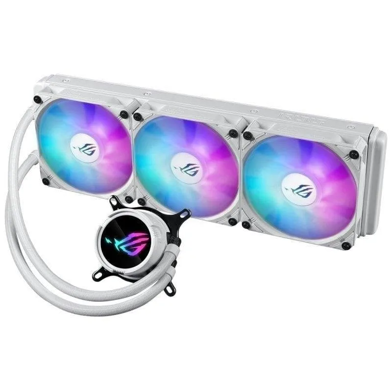 Raffreddamento a liquido Asus ROG Strix LC III 360mm LCD 3 ventole ARGB installazione flessibile