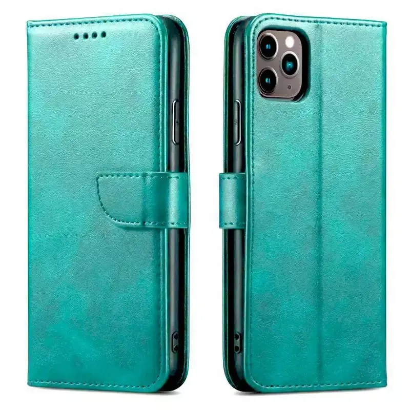 Custodia per Xiaomi Redmi 15 4G, OEM, Marva Wallet, Verde