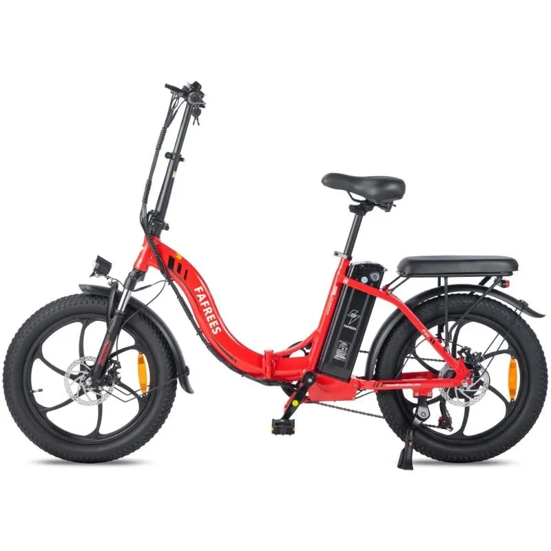 Bicicletta elettrica Fafrees F20 Motore 250 W 576 Wh Autonomia batteria 70 km Rossa
