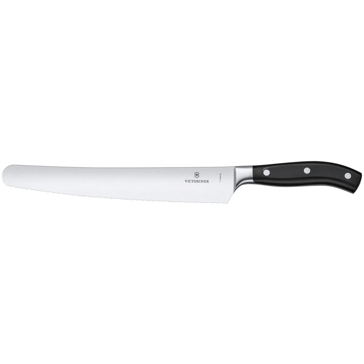 Victorinox Coltello pasticcere seghettato Grand Maître; lunghezza lama 26 cm, 40.6 cm (L); argento/nero
