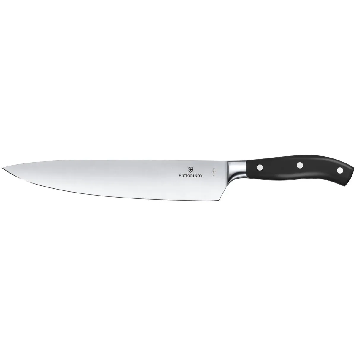 Victorinox Coltello cucina forgiato Grand Maître; lunghezza lama 25 cm, 40.1 cm (L); argento/nero