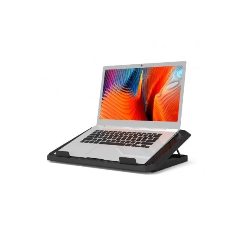 Port Designs 901099 Tappetino di raffreddamento per laptop da 17" nero