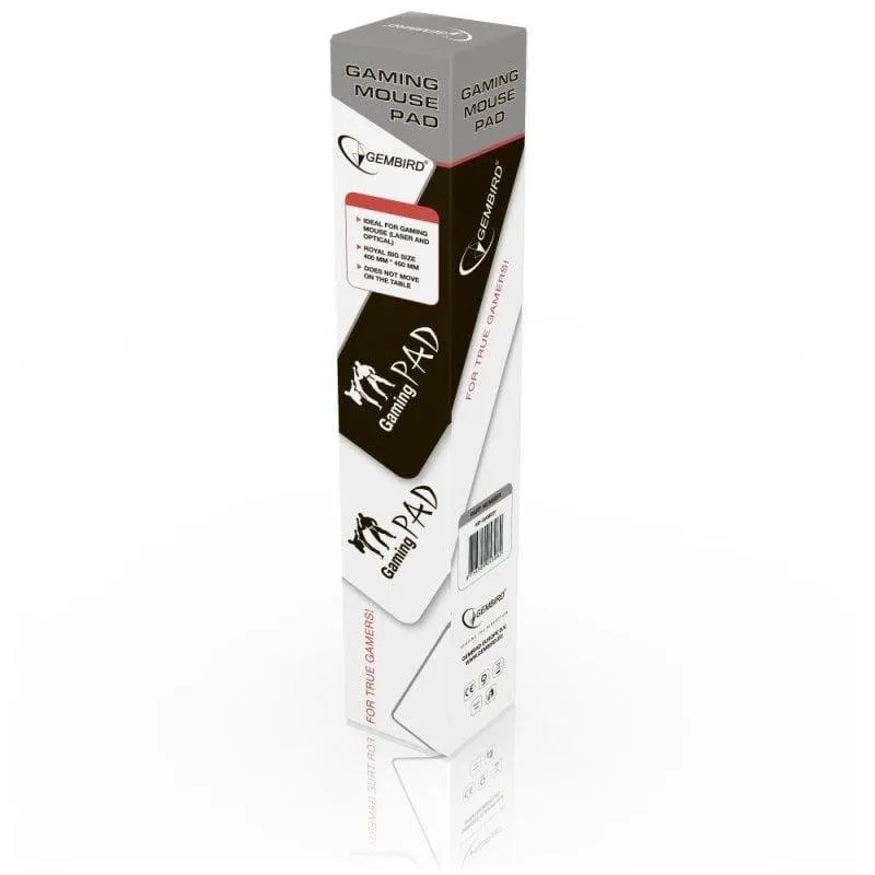 Tappetino per Mouse Gaming Gembird MP-GAME-L Nero
