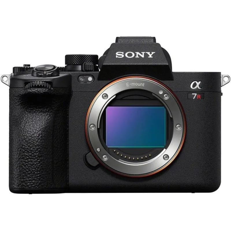 Fotocamera mirrorless full-frame ad alta risoluzione Sony Alpha 7R V ILCE-7RM5 da 61 MP nera