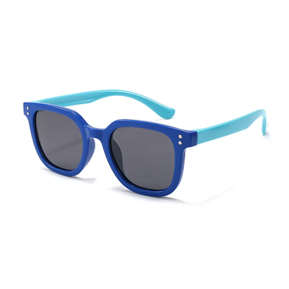 Occhiali da Sole Bambini Techsuit 8351-C28, Polarizzati, Azzurro Turchese