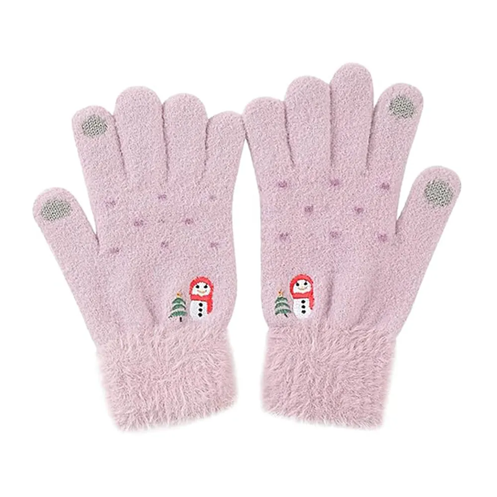 Guanti Invernali Tattici Donna Techsuit ST0011, Taglia 17cm, Viola