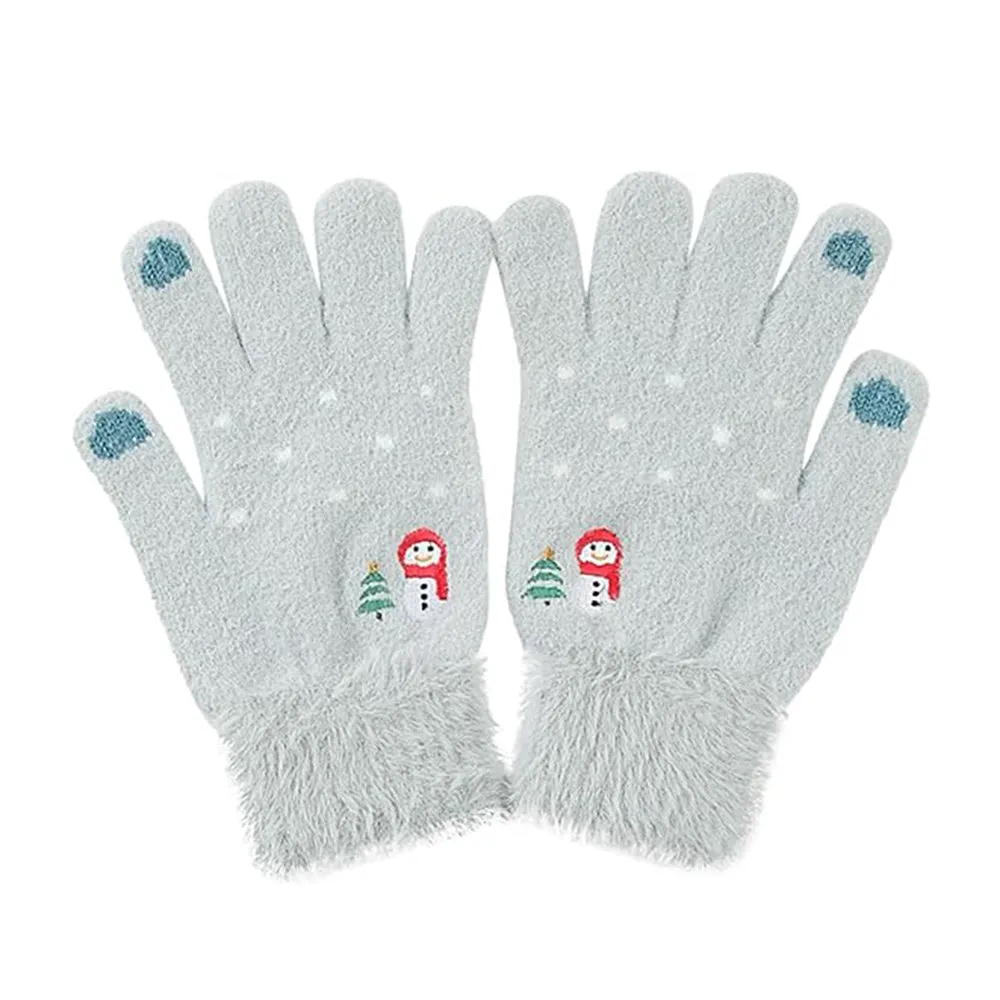 Guanti Invernali Tattici Donna Techsuit ST0011, Taglia 17cm, Blu