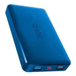 Power bank FAST CHARGER 10W Intelligent Charge Blue (Batteria 10000mAh) TTBB10000FASTA