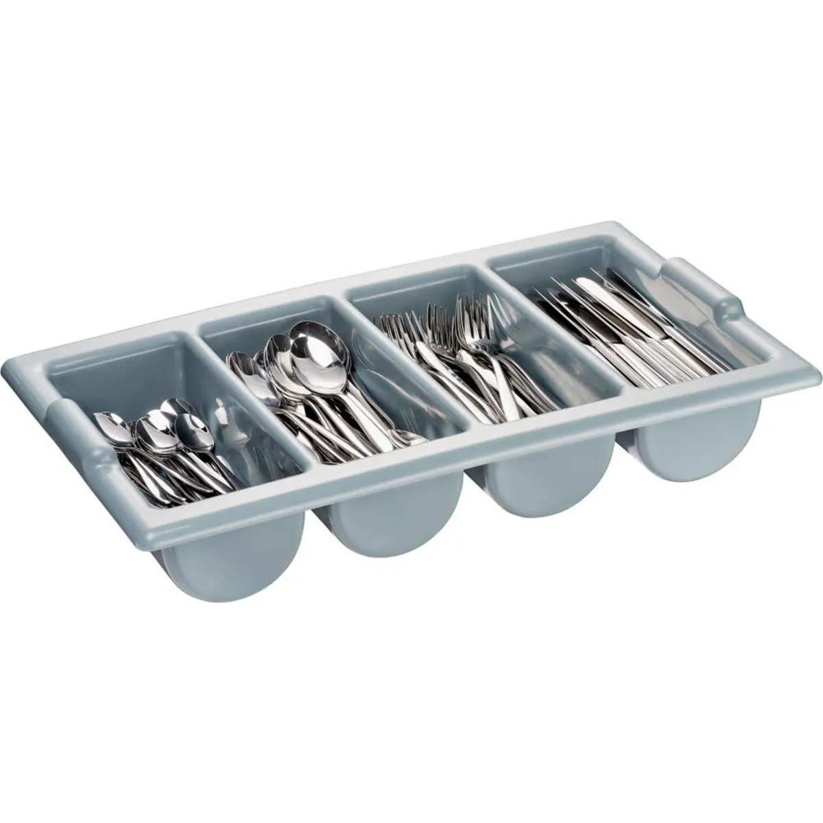 Stalgast Portaposate in polietilene, gastronorm 1/1; 32.5x53x10 cm (LxLxH); grigio