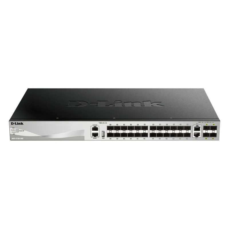 D-Link DGS-3130-30S/E Interruttore L3 24xSFP 4xSFP+ 2x