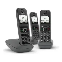 Cordless Trio AS SERIES As490 (Ricaricabile) Black L36852 H2810 K143