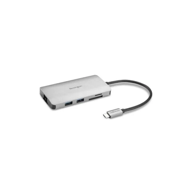 Docking Station USB-C 8 in 1 Kensington UH1400 Grigio