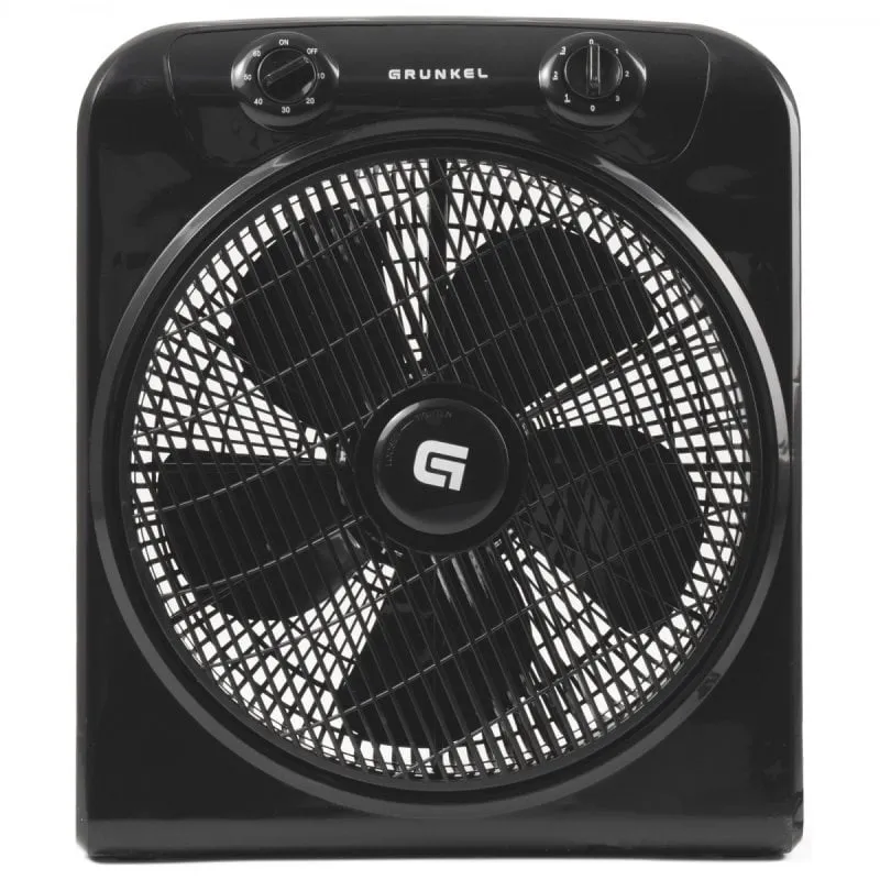 Ventilatore da pavimento Grunkel Boxfanng 50W Nero