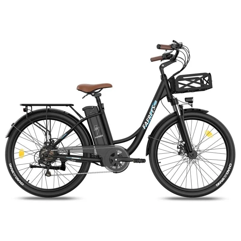 Fafrees F26 Bicicletta Elettrica Durata Motore 250W Batteria 36V/20.3Ah Autonomia 160km Nero
