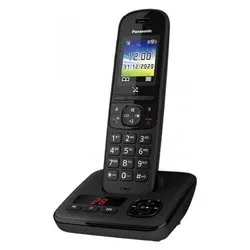 Cordless Singolo Dect (Ricaricabile) Black KX TGH720JTB