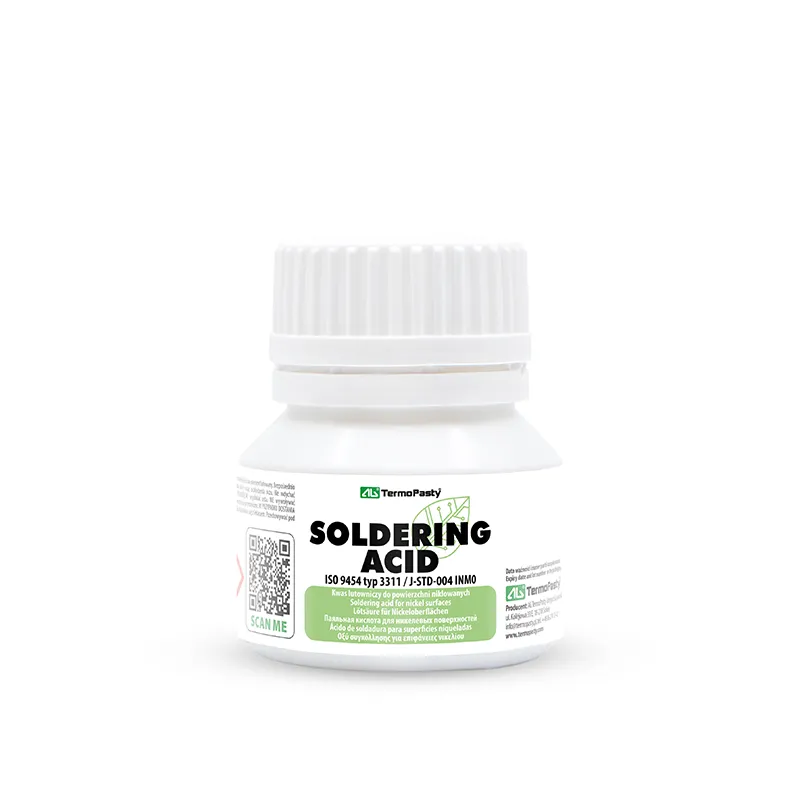 Flux Acid AG Termopasty per superfici nichelate, 35ml ART.AGT-117