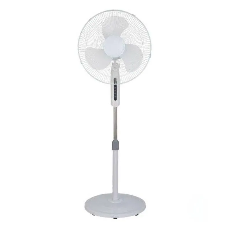 Ventilatore a Piantana IluminaShop 40W 3 Velocità Testa Orientabile Base Pesante