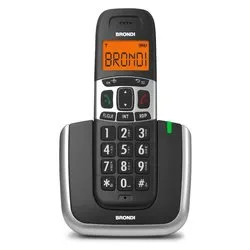 Cordless Singolo BRAVO Platinum (Ricaricabile) Black e Silver 10279010
