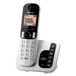 Cordless Singolo Dect (Ricaricabile) Silver e White KX TGC260JTS