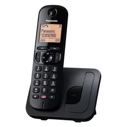 Cordless Singolo Dect (Ricaricabile) Black KX TGC250JTB