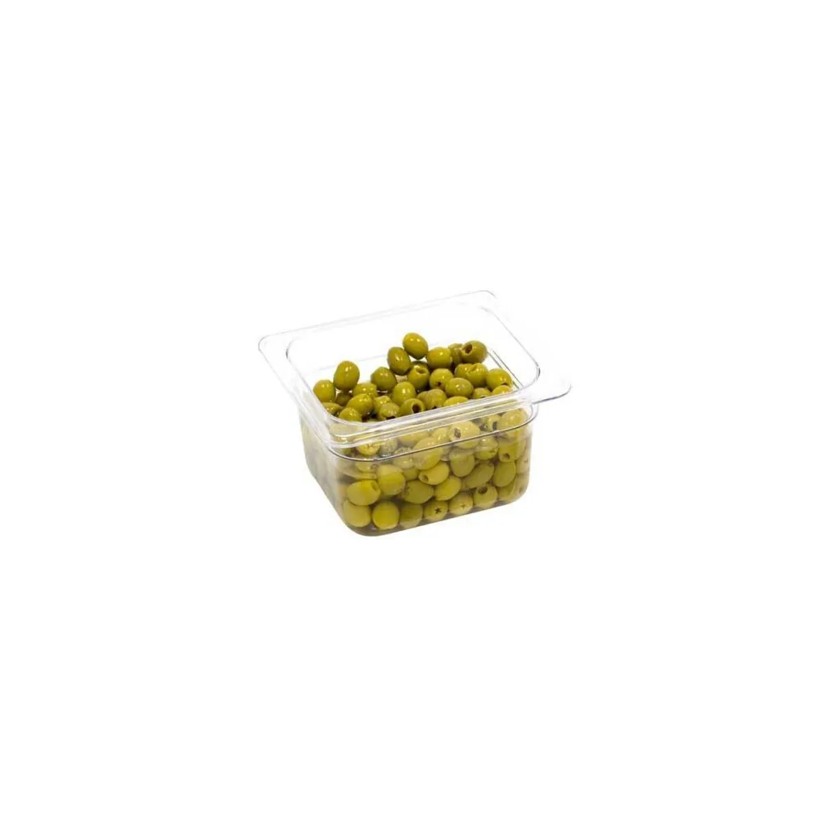Stalgast Contenitori Gastronorm, policarbonato, gastronorm 1/6; GN 1/6, 1 l, 17.6x16.2x6.5 cm (LxLxP); trasparente