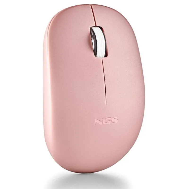 Mouse ottico wireless NGS FOG PRO 1000 DPI rosa