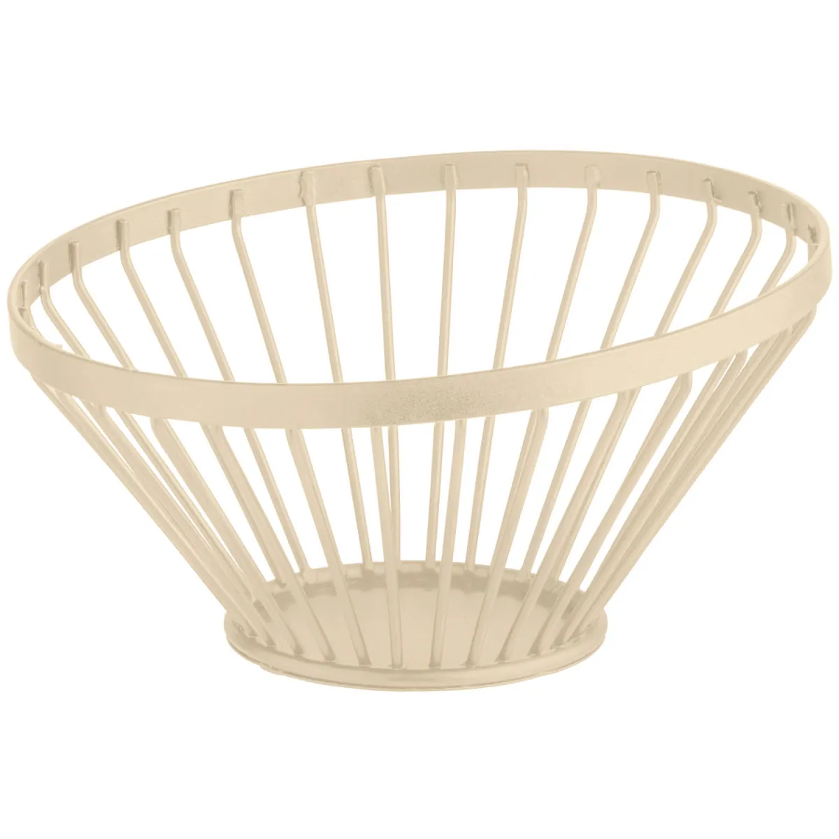 VEGA Cestino porta pane e frutta Alpena; 15x8 cm (ØxH); beige