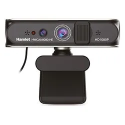 Webcam USB Type-A Hello Cam Black HWCAM1080 HE 1080p FULL HD