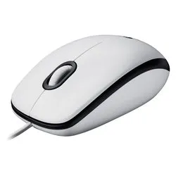 Mouse Consumer M SERIES M100 Wired White 910 006764