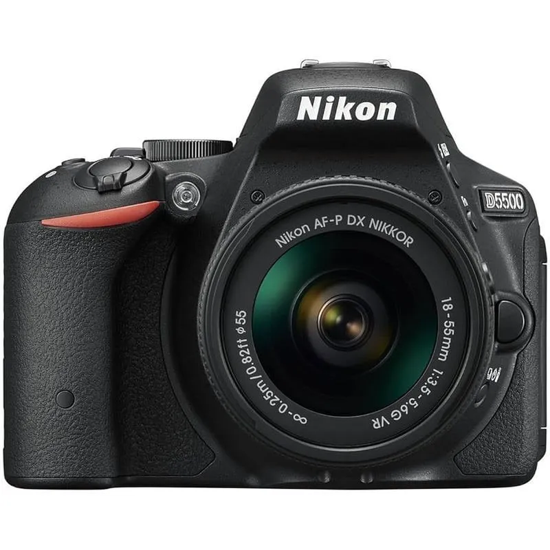 Nikon D5500 24.2MP + obiettivo AF-P DX NIKKOR 18-55mm f/3.5-5.6G VR