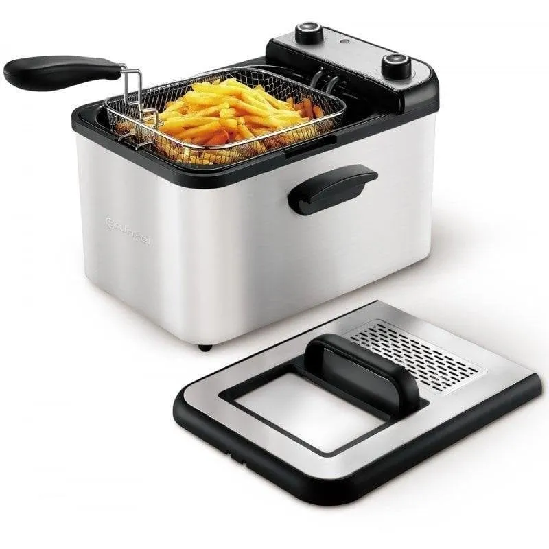 Friggitrice Grunkel Maxi Fry Pro con Finestra 4,2 L 3000 W e Timer