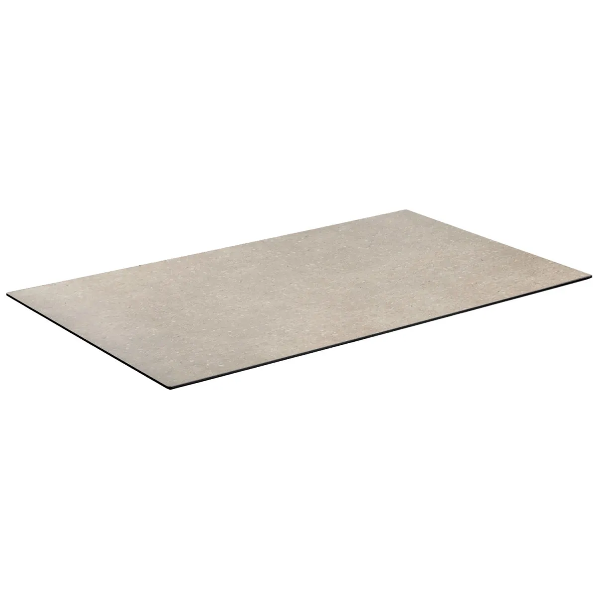 VEGA Piano da tavolo HPL da esterno Lift rettangolare; 120x80 cm (LxL); sabbia; rettangolare
