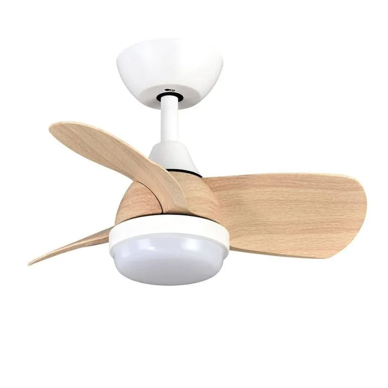 Ventilatore da Soffitto con Luce IluminaShop 24W 107cm 6 Velocità Telecomando Funzione Inverno