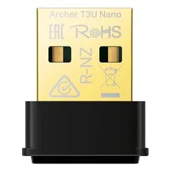 Adattatore ARCHER AC1300 T3U Nano Dual Band Black