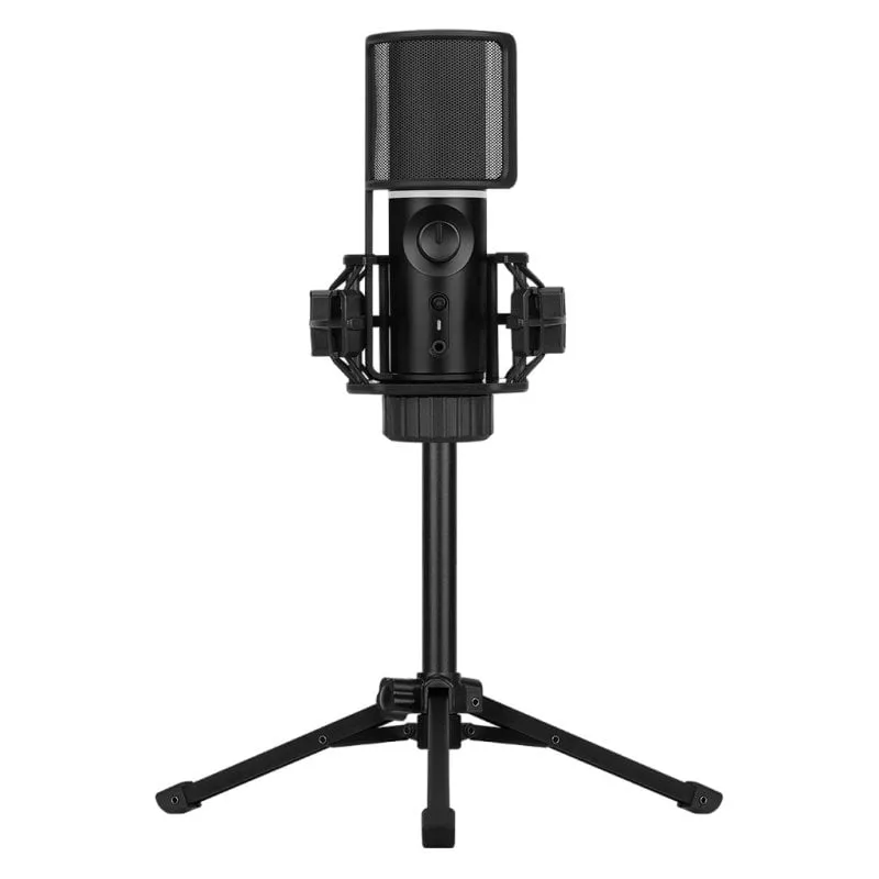 Streamplify MIC TRIPOD Microfono da studio nero