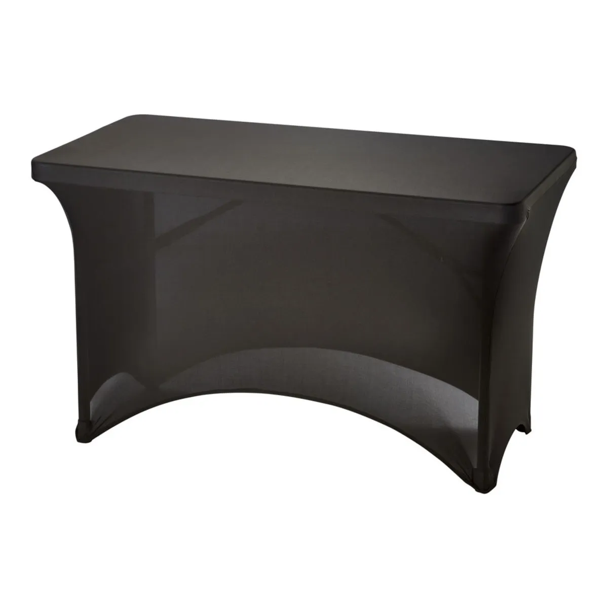 Stalgast Copritavolo elasticizzato per tavoli da buffet di circa 1220x610x740 mm (LxPxH); 122x61x74 cm (LxLxH); nero