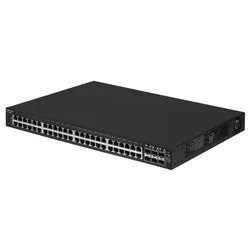 Switch di rete 54 porte SURVEILLANCE PoE+ Black IGS 5654PLX Gigabit|10GBASE-T