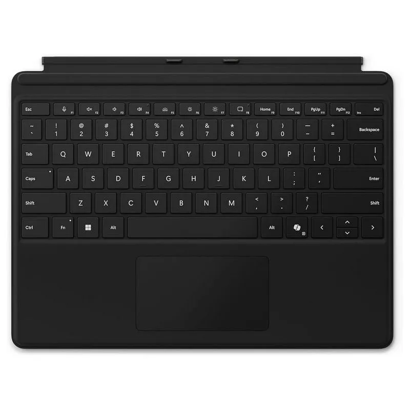 Tastiera Microsoft per Surface Pro QWERTY spagnola nera
